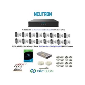 Neutron NEU-AB120-28-CA Gece Renkli ve Sesli Güvenlik Kamerası