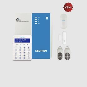 Neutron NTA-GNA8545 GSM GPRS PSTN Kablosuz Kablosuz Siren Dahil Set Alarm