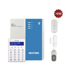 Neutron NTA-GNA8545 GSM GPRS PSTN Kablosuz Kablosuz Siren Dahil Set Alarm