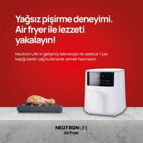 Neutron NTL-AF-73LB Smart Pro Beyaz 7.3 lt Airfryer