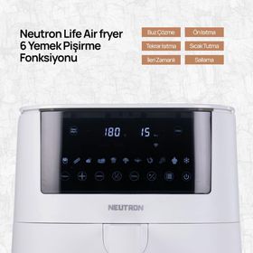 Neutron NTL-AF-73LB Smart Pro Beyaz 7.3 lt Airfryer