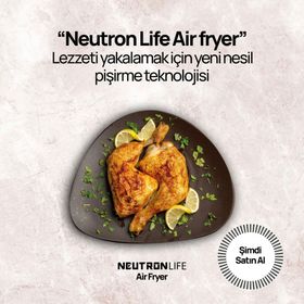 Neutron NTL-AF-73LB Smart Pro Beyaz 7.3 lt Airfryer
