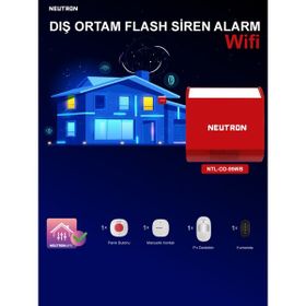 Neutron NTL-OD-99WB 99 Zone Kadar Yükseltilebilir WIFI Alarm Seti