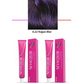 Neva Color 0.22 Yoğun Mor 2x50 gr Tüp Saç Boyası