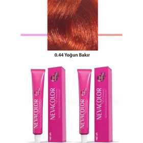Neva Color 0.44 Yoğun Bakır 2x50 gr Tüp Saç Boyası