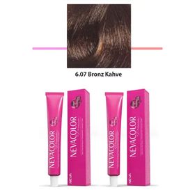 Neva Color 6.07 Bronz Kahve Tüp 2x50 gr Saç Boyası
