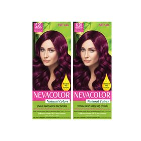 Neva Color 6.20 2'li Orkide Moru Krem Saç Boyası