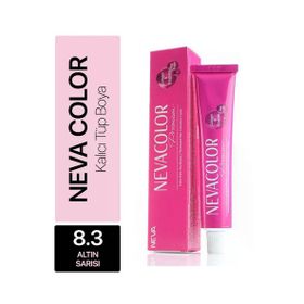 Neva Color 8.3 Altın Sarısı 50 ml Tüp Saç Boyası