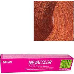 Neva Color 8.444 Açık Kumral Çok Yoğun Bakır 4 Adet Tüp Boya