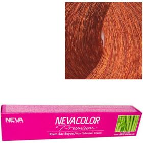 Neva Color 8.444 Açık Kumral Çok Yoğun Bakır 4 Adet Tüp Boya