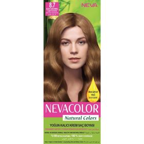 Neva Color 8.7 Açık Karamel Krem Saç Boyası
