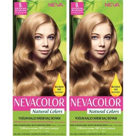 Neva Color 9 2'li Çok Açık Sarı Saç Boyası Seti