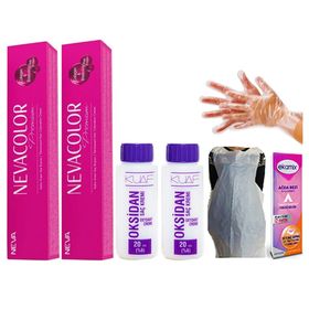 Neva Color 9-3 Açık Altın Sarısı 2 Adet Tüp Boya+2 Adet 30 Volum Oksidan