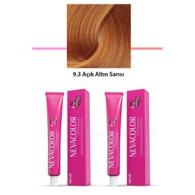 Neva Color 9.3 Açık Altın Sarısı 2 Adet Tüp Boya