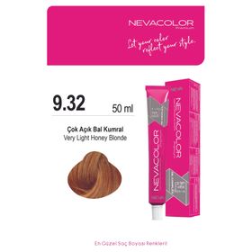 Neva Color 9.32 Açık Bal Kumral 50 ml Saç Boyası