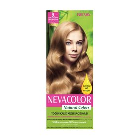Neva Color 9 Çok Açık Sarı Saç Boyası Seti