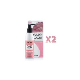 Neva Color Flashy Colors Geçici Renklendirici Açık Pembe 75 ml Saç Spreyi