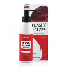 Neva Color Mercan Kırmızı Yarı Kalıcı Saç Boyası