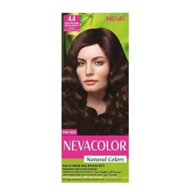Neva Color Natural 4.4 Orta Kestane Saç Boyası Seti