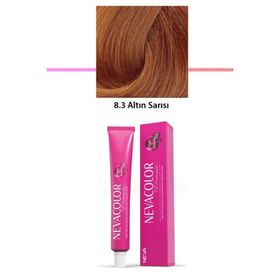 Neva Color Natural 8.3 Altın Sarısı Saç Boyası Seti