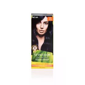 Neva Color Natural Colors 1.1 Mavi Siyah Kalıcı Krem Saç Boyası