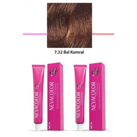 Neva Color Premium 7.32 Bal Kumral 2x50 gr Saç Boyası
