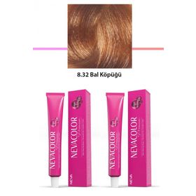 Neva Color Premium 8.32 Bal Köpüğü 2x50 gr Saç Boyası