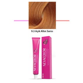 Neva Color Premium 9.3 Açık Altın Sarısı Kalıcı Krem 50 G Tüp Saç Boyası