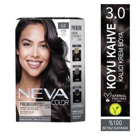 Neva Color Premium Koyu Kahve 3.0 Saç Boyası