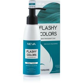 Neva Color Turkuaz Yarı Kalıcı Saç Boyası