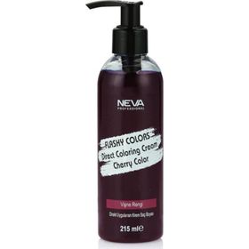 Neva ColorFlashy Colors Vişne Rengi Direkt Uygulanan 215 ml Krem Saç Boyası