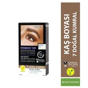 Neva Eyebrow Tint Vegan 7 Doğal Kumral Kaş Boyası Seti