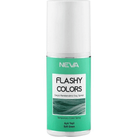Neva Flashy Color Açık Yeşil Renkli Saç Spreyi