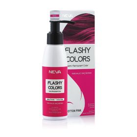 Neva Flashy Colors Şeker Pembe Yarı Kalıcı 100 ml Saç Boyası