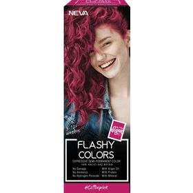 Neva Flashy Colors Şeker Pembe Yarı Kalıcı 100 ml Saç Boyası