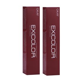 Neva Kozmetik Exicolor 7.08 Kumral Kum Beji 60 ml 2'li Saç Boyası
