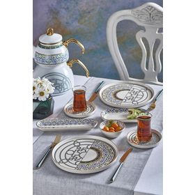 Neva Mentol Jülide 26 Parça Kahvaltı Takımı