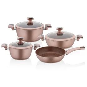 Neva N2658 Roselina 7 Parça Granit Tencere Seti