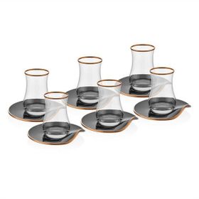 Neva N2875 Bitter Plus 6 Kişilik Cam Çay Seti