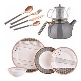Neva N2938 Grizay Koro 3 Öğün 1 Set Tabak