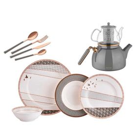 Neva N2938 Grizay Koro 3 Öğün 1 Set Tabak
