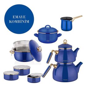 Neva N2952 Yakamoz Emaye Kombinim