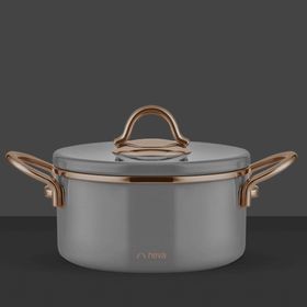 Neva N2980 Gri 8 Parça Sweet Premium Grizay Tencere Seti