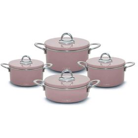 Neva N2981 Rose Chocolate Graye 8 Parça Tencere Seti
