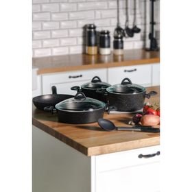 Neva N3013 Bitter Mercek 7 Parça Granit Set