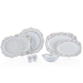 Neva N3245 Berry Romantik 28 Parça 6 Kişilik Yemek Takımı