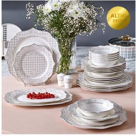 Neva N3245 Berry Romantik 28 Parça 6 Kişilik Yemek Takımı