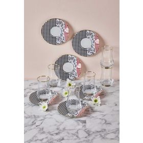 Neva N3253 Berry 6 Kişilik Kazayağı Çay Seti