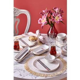 Neva N3257 Berry Kazayağı 26 Parça 6 Kişilik Kahvaltı Takımı