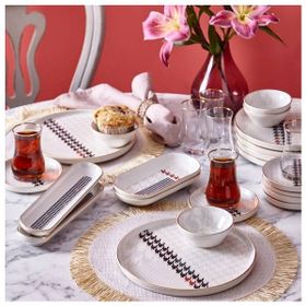 Neva N3257 Berry Kazayağı 26 Parça 6 Kişilik Kahvaltı Takımı